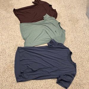 Nike Dri fit group sale Navy Green Marron XL